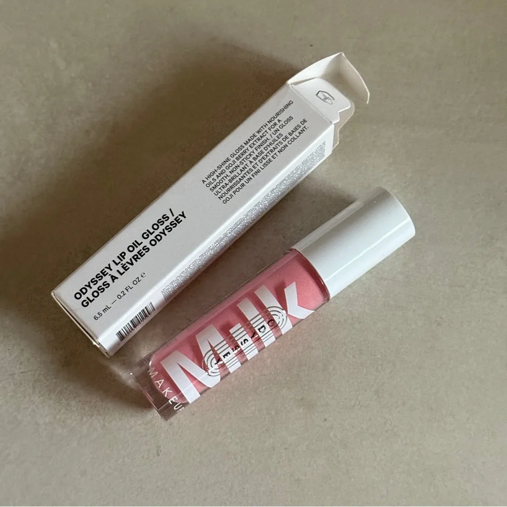 Milk Makeup Odyssey Lip Oil Gloss Soul Search – Hydrating Pink Lip Shine